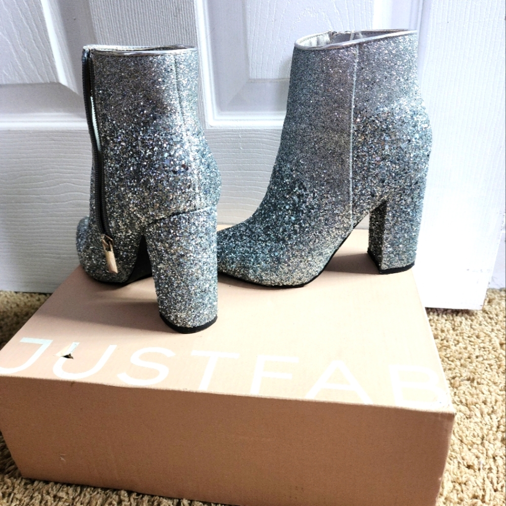 glitter boots